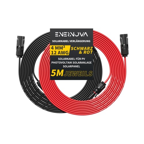 Solarkabel verlängerung 4mm - verlängerung, 4mm²