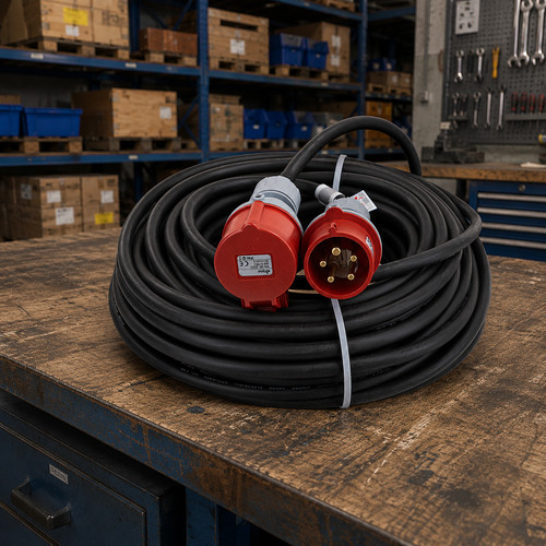 Cee 25m starkstromkabel - 25m,